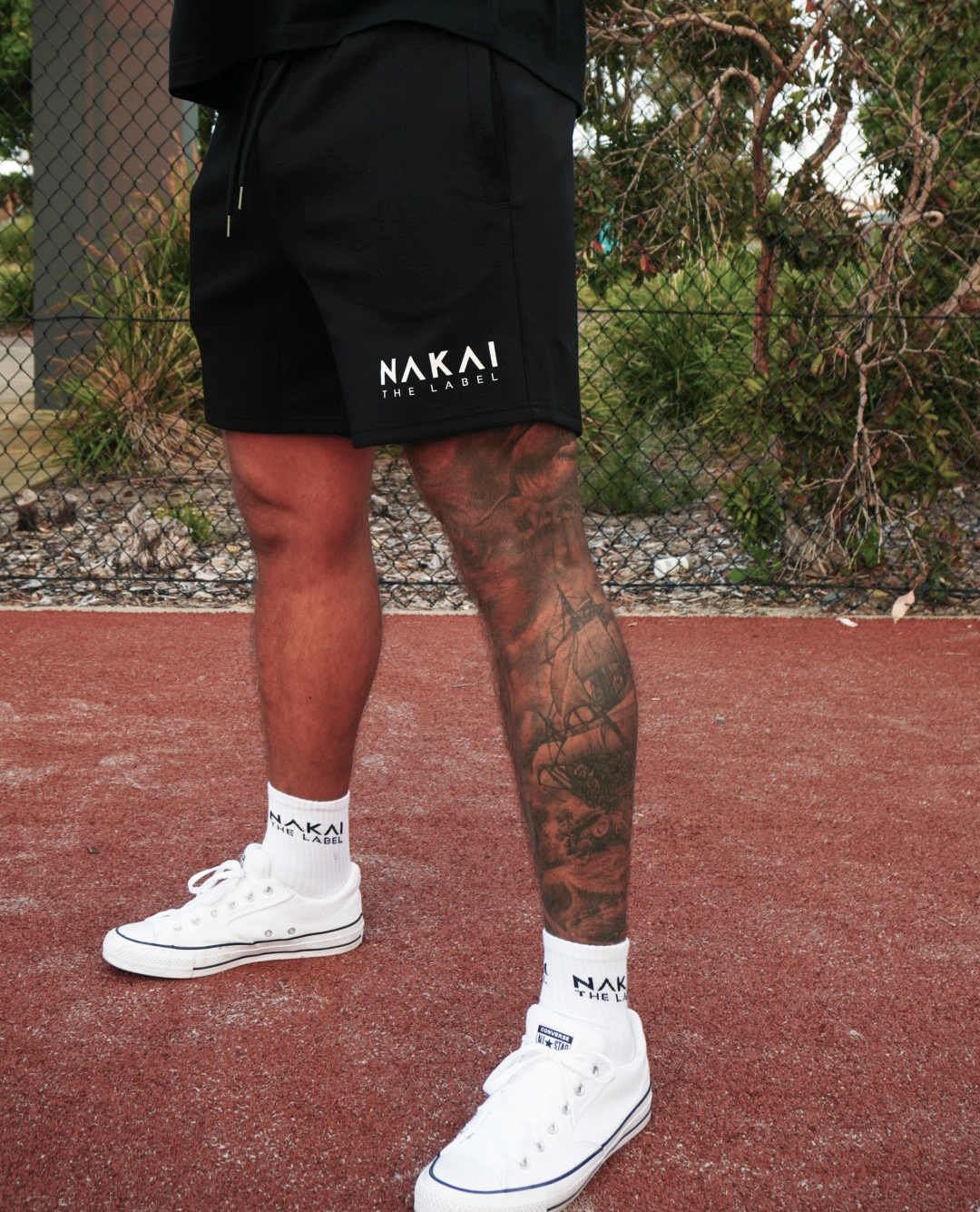 Nakai Flex Shorts - Black