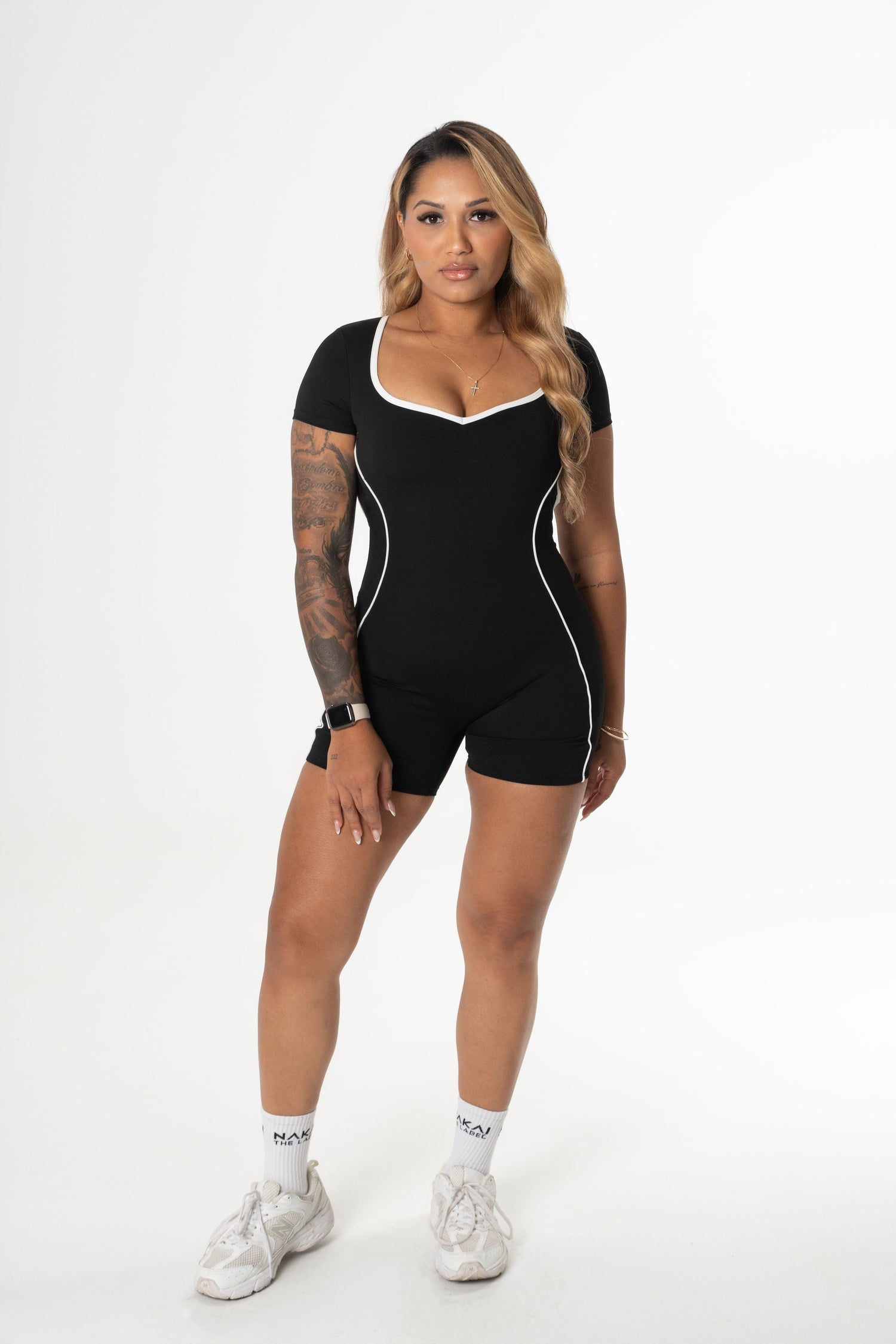 Eclipse Playsuit - Black 