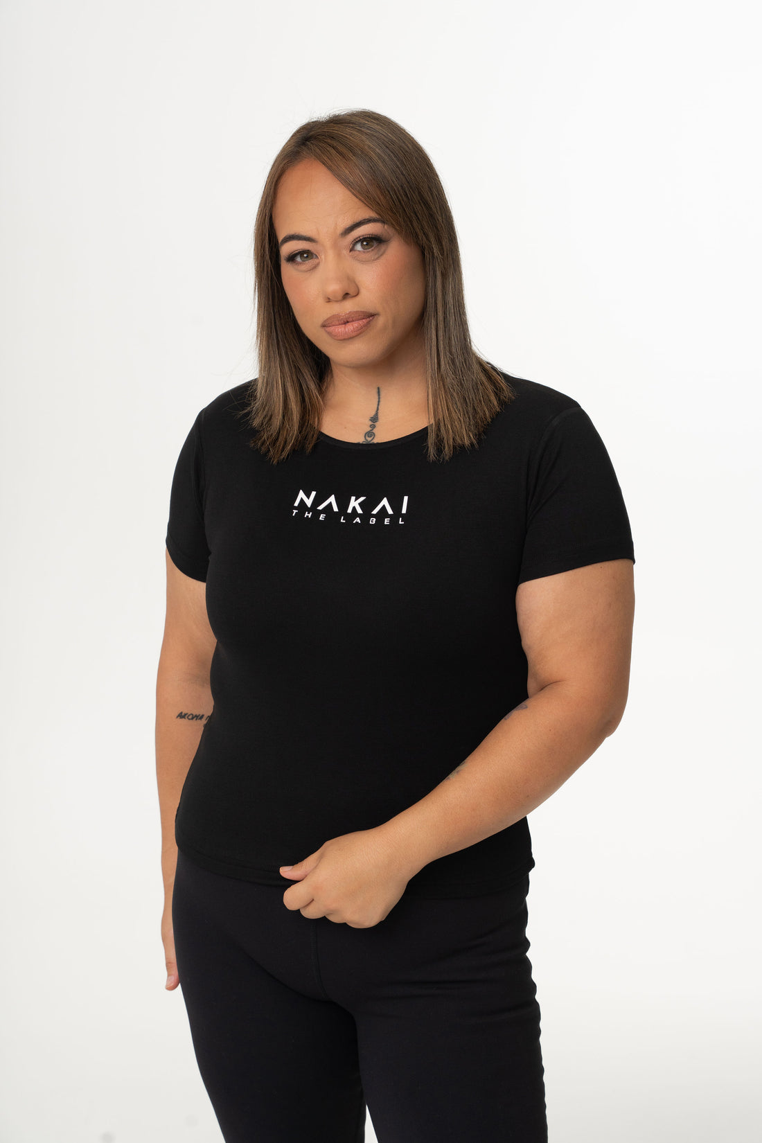 NTL Luxe Short Sleeve Tee - Black
