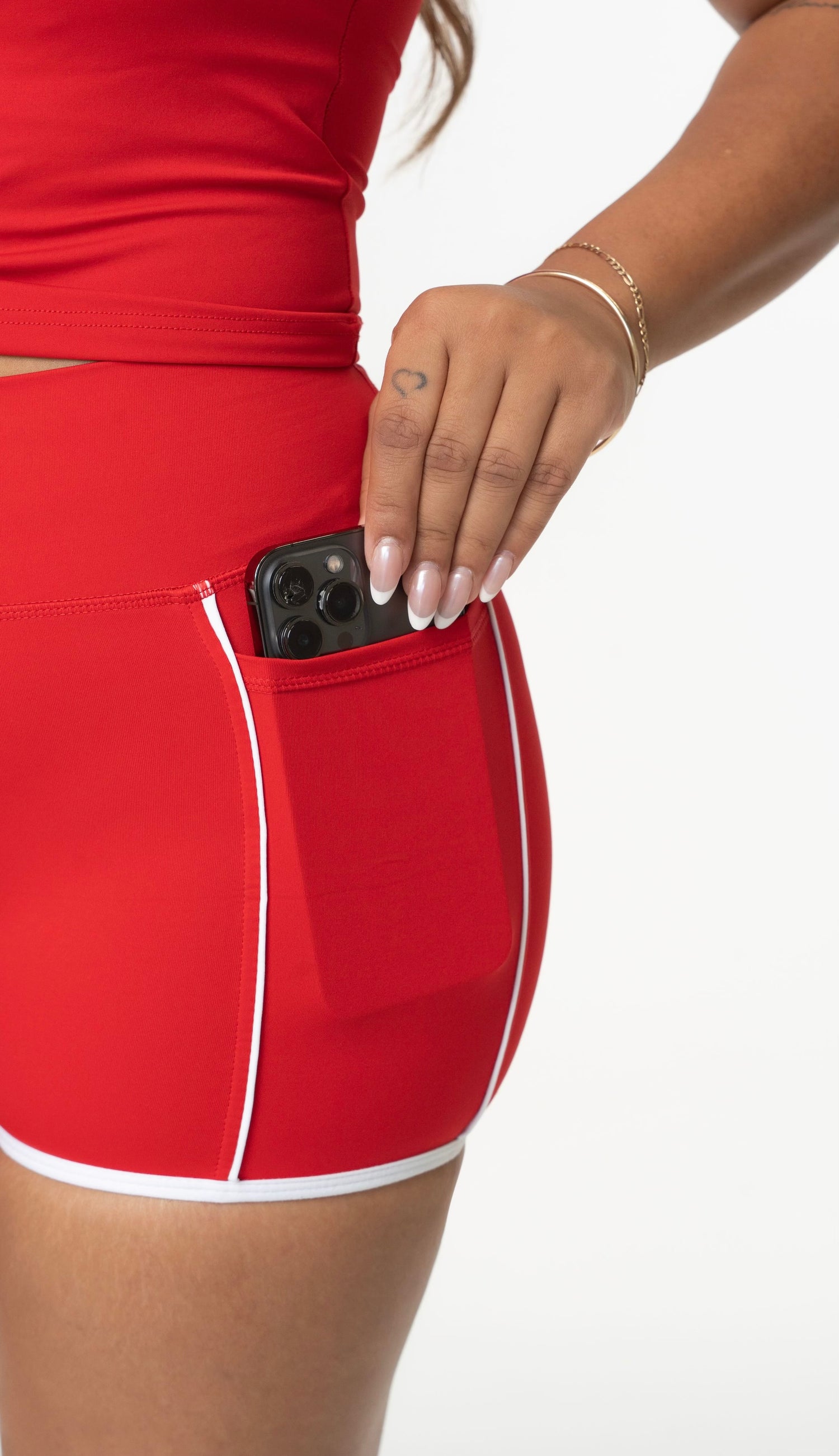 Scarlet Tank &amp; Short Set