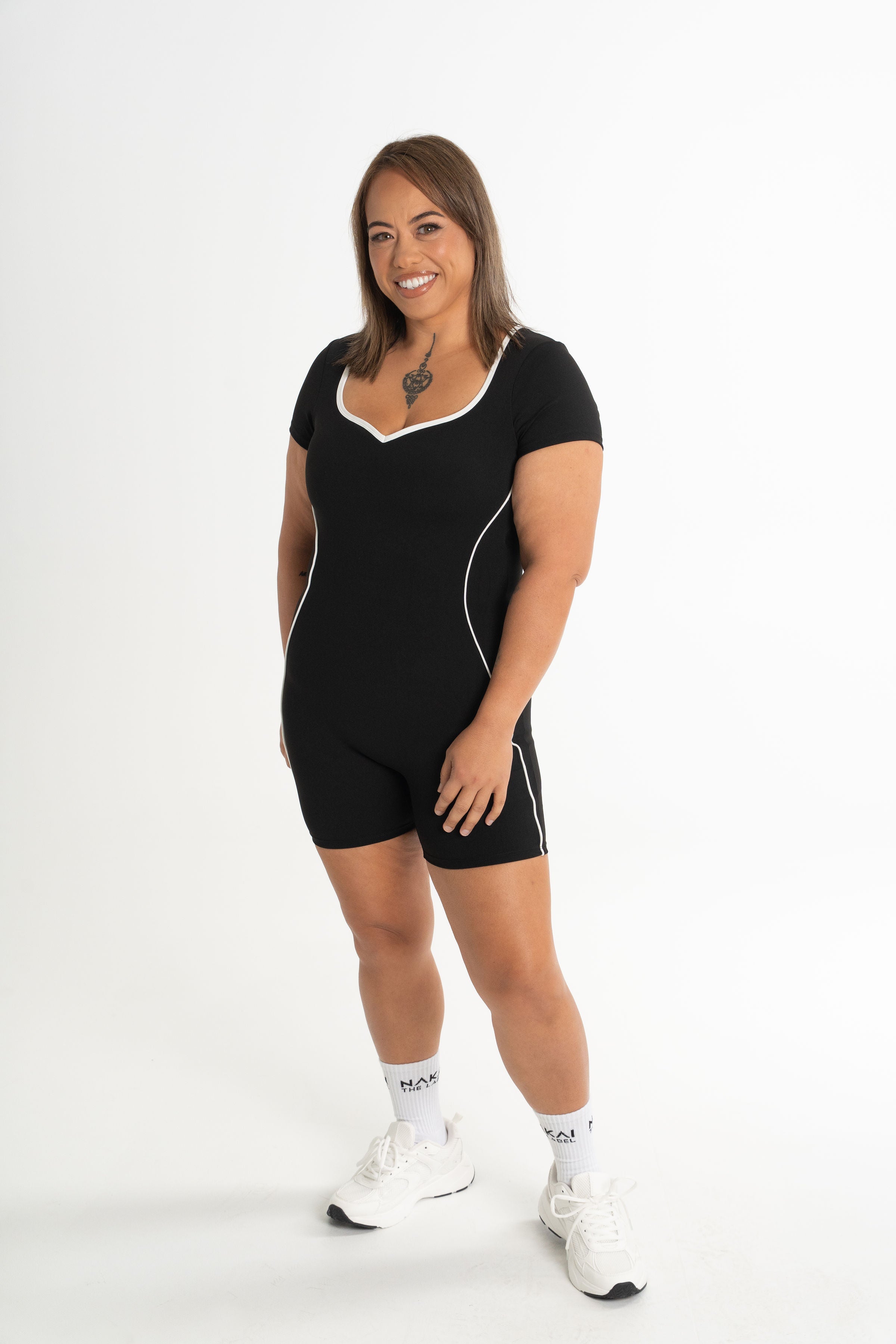 Eclipse Playsuit - Black 