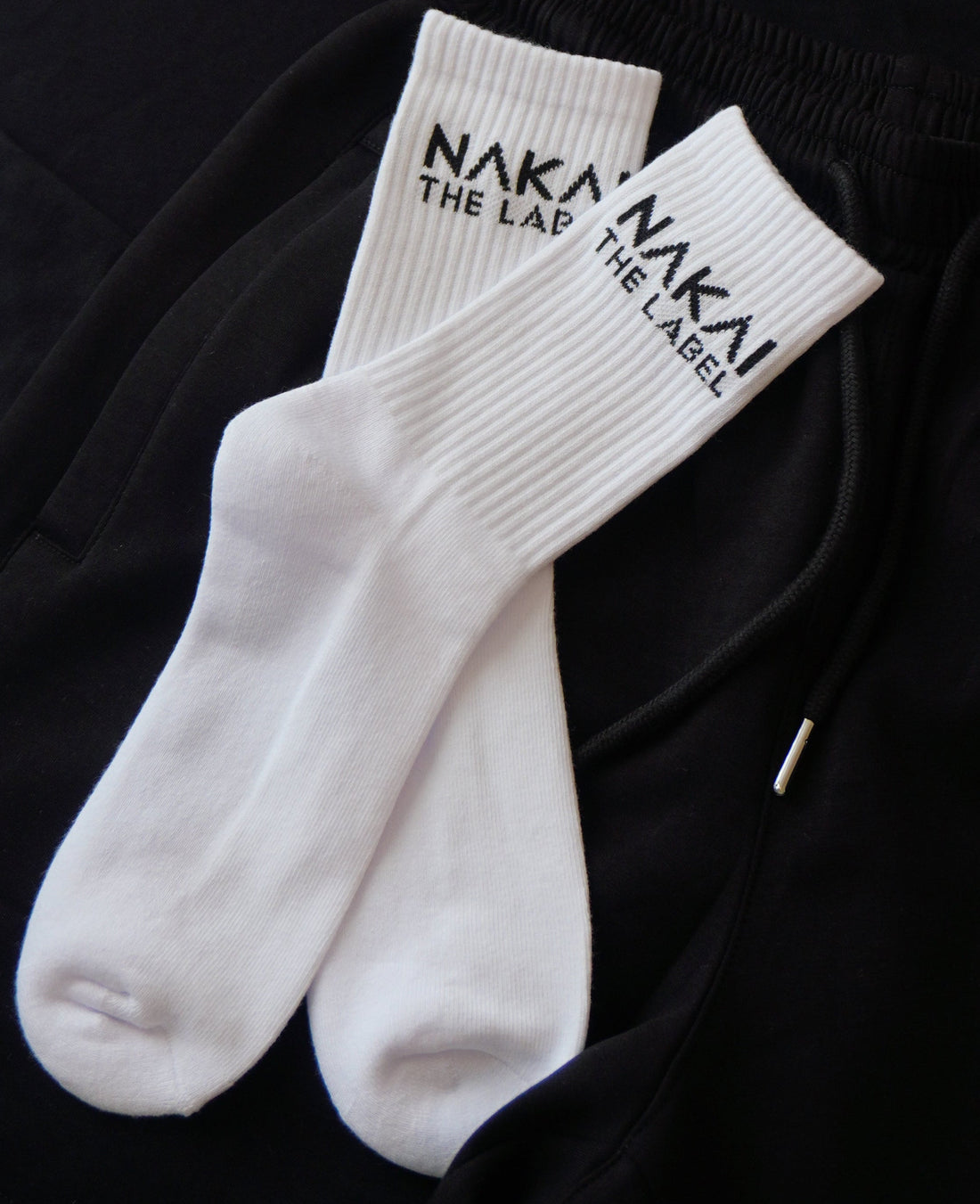 Nakai Crew Socks - White