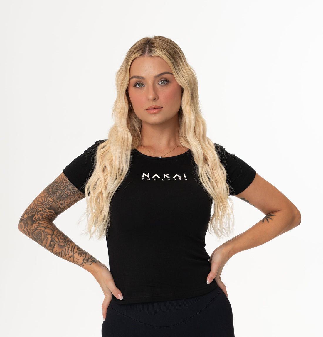 NTL Luxe Short Sleeve Tee - Black