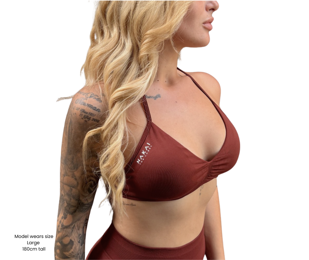 Ascend Bra - Burnt Brown