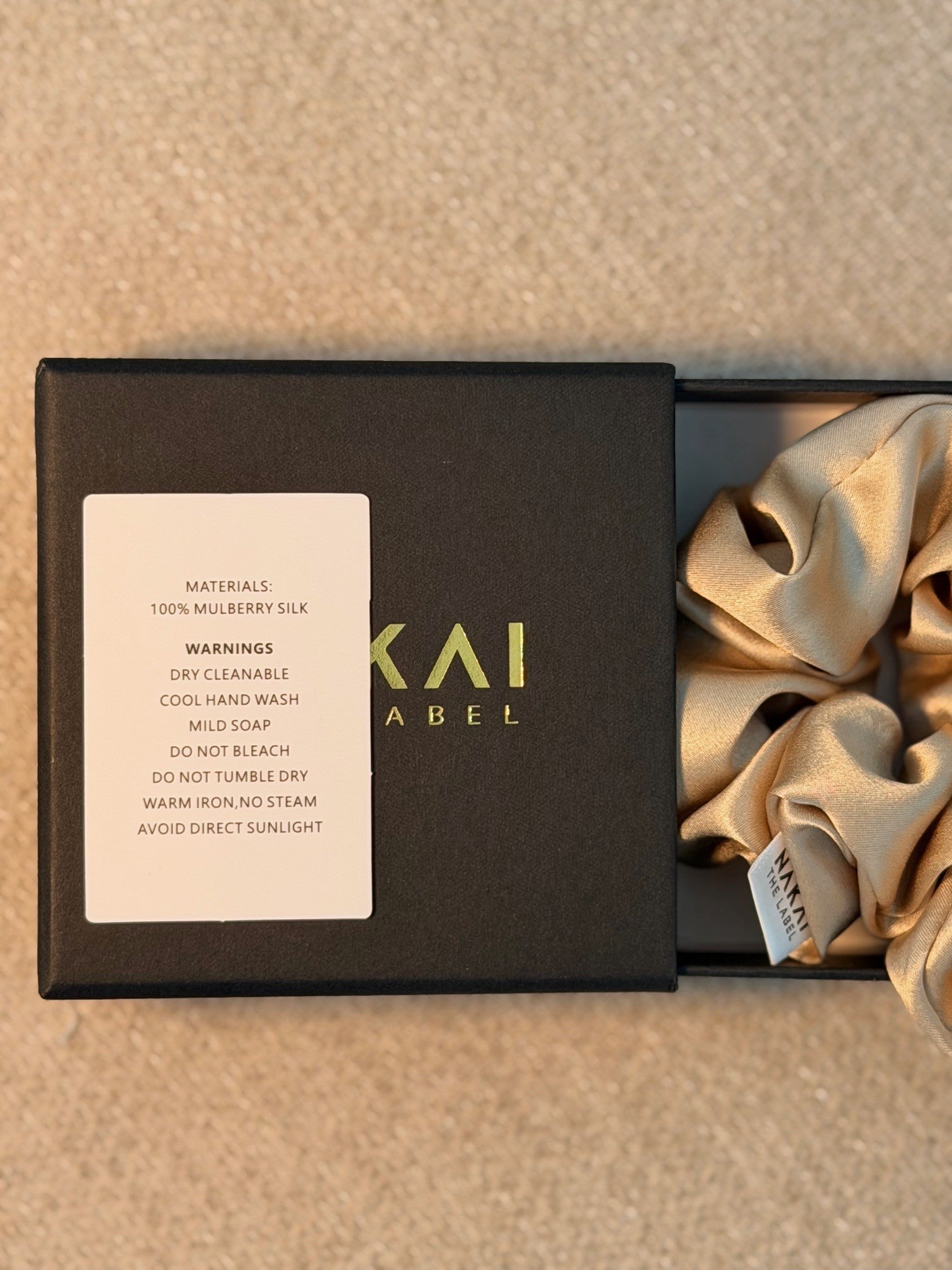 Pure Mulberry Silk Scrunchie 